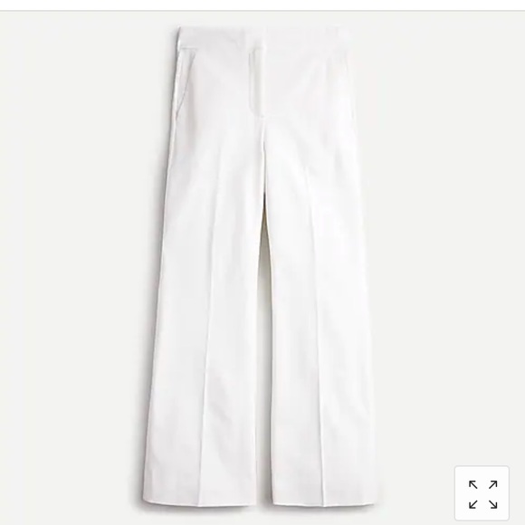 J Crew White Pants NWT size 6 - Picture 1 of 7